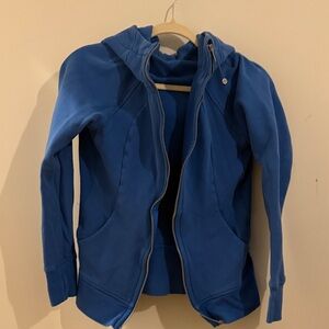 Blue Lululemon Zip-Up Hoodie